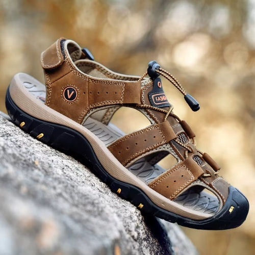 Sandales d'été en cuir véritable - Homme | Outdoor