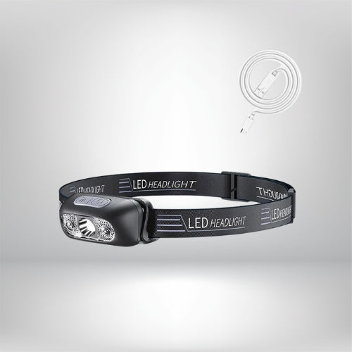 Lampe frontale montagne | Rechargeable & infrarouge