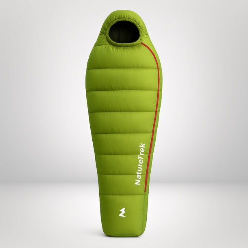 Sac de couchage Froid Extrême -3°C Duvet Trekking - Toute Saison