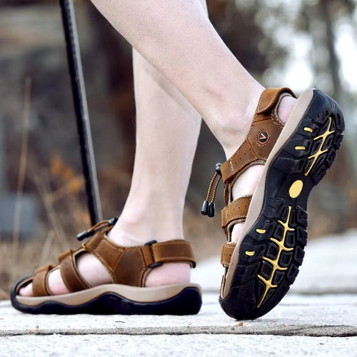 Sandales d'été en cuir véritable - Homme | Outdoor