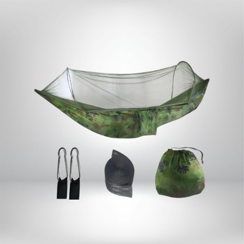 Hamac de Survie avec moustiquaire | Bâche imperméable