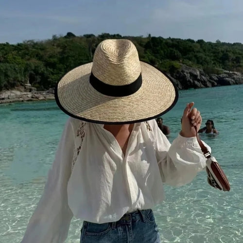 Chapeau de paille pour femmes | Chapeau d'été