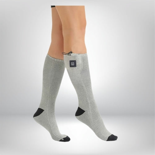 Chaussettes d'hiver chauffantes thermiques | Recharge USB - Chaude et épaisse