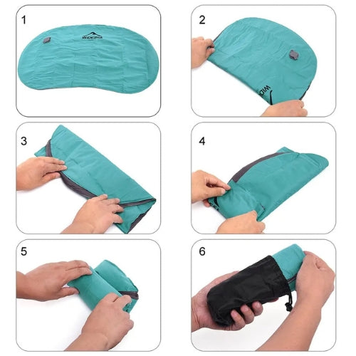 Oreiller gonflable portable | Coussin de voyage - Camping & Randonnée