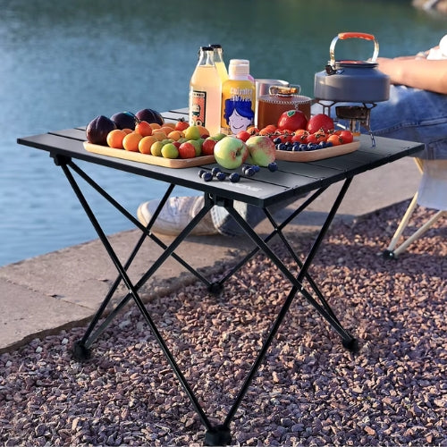 Table de camping pliante | Aluminium Ultraléger