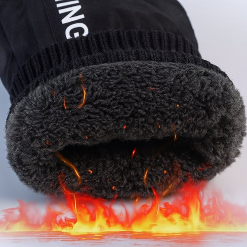 Gants de Ski professionnels pour femmes | Chauds et imperméables noir