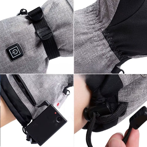 Gants chauffants thermiques électriques en coton | Chaleur instantané