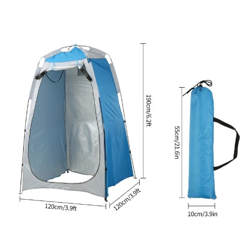 Tente de douche camping portable | Abri d'intimité pour le camping