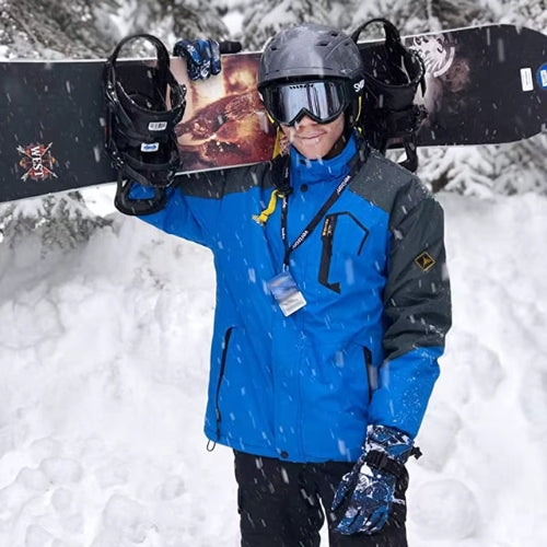 Veste de Ski pour hommes | Imperméable et épaisse