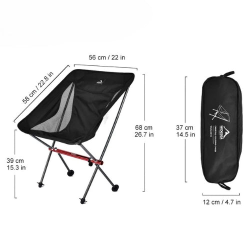 Chaise de Camping Pliante Ultra-Légère