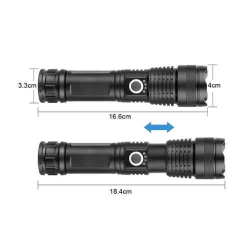 Lampe Tactique Rechargeable | Puissante