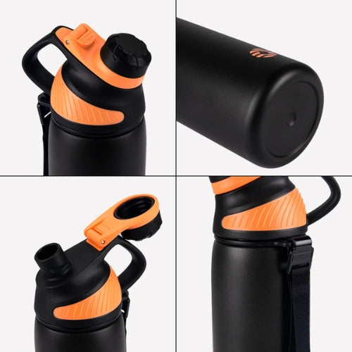 Gourde isotherme en acier 1L | Couvercle magnétique