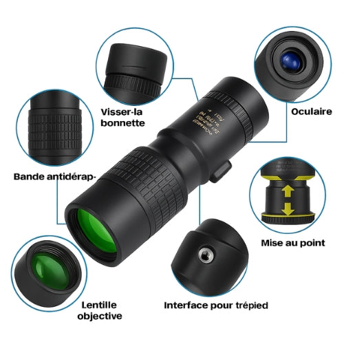 Télescope monoculaire HD | Randonnée & Nature