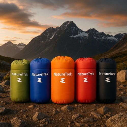 Sac de couchage Froid Extrême -3°C Duvet Trekking - Toute Saison