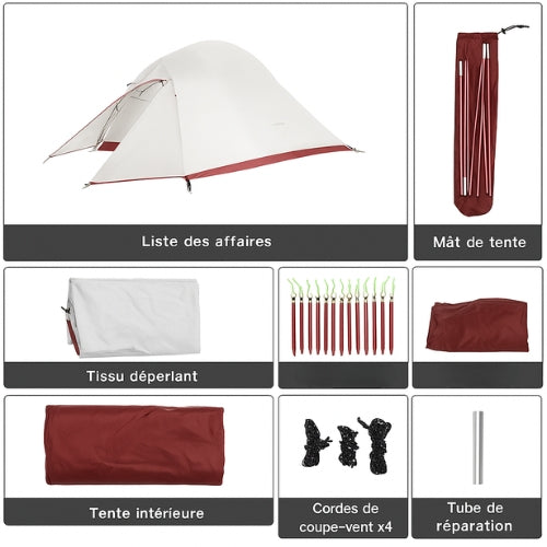 Tente de Randonnée ultralégère 2 places | Trekking & camping