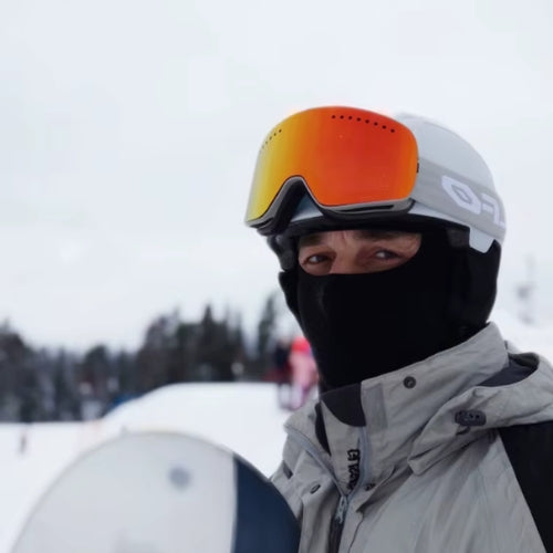 Lunettes de Ski avec lentille polarisée | Double couche magnétique