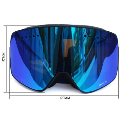 Lunettes de Ski avec lentille polarisée | Double couche magnétique