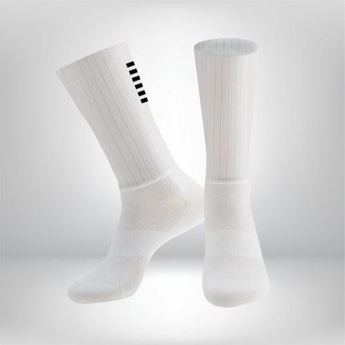 Chaussettes aérodynamiques de cyclisme | Sport - Chaudes et antidérapantes