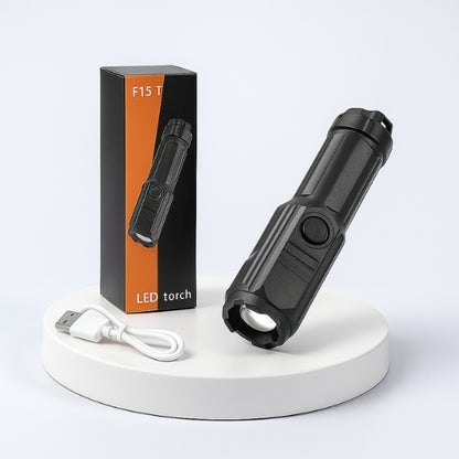 Lampe de poche tactique - Rechargeable longue portée | Haute puissance