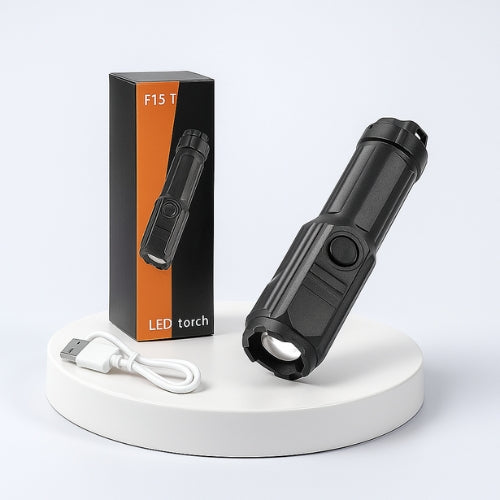 Lampe de poche tactique - Rechargeable longue portée | Haute puissance