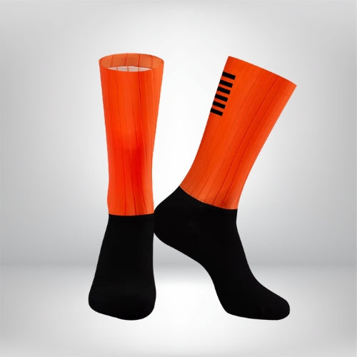 Chaussettes aérodynamiques de cyclisme | Sport - Chaudes et antidérapantes