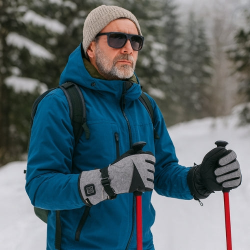 Gants chauffants thermiques électriques en coton | Chaleur instantané
