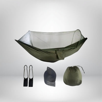 Hamac de Survie avec moustiquaire | Bâche imperméable