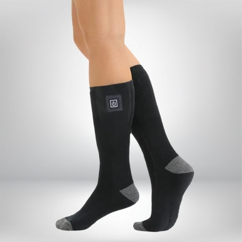 Chaussettes d'hiver chauffantes thermiques | Recharge USB - Chaude et épaisse