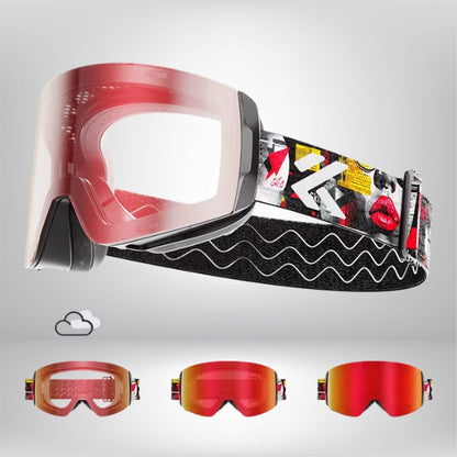 Lunettes de ski photochromique | Lentille anti-buée / Protection UV400