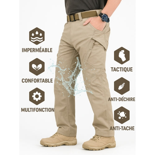 Pantalon tactique randonnée pour homme