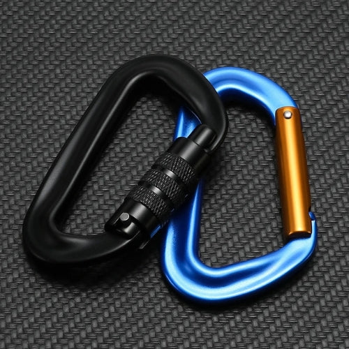 Mousqueton de sécurité en Aluminium - 12 kN | Professionnel