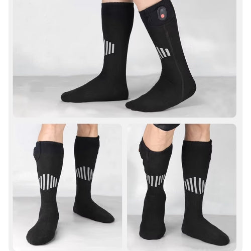 Chaussettes chauffantes d'hiver chaude | Recharge USB