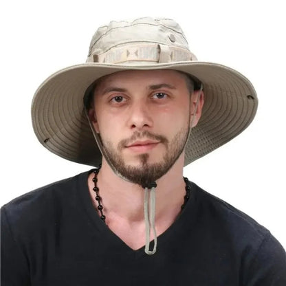 Chapeau bob d'été pour homme | Protection solaire UV - Randonnée