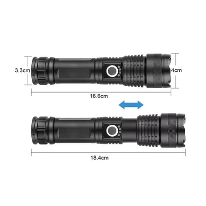 Lampe Tactique Rechargeable | Puissante