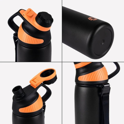 Gourde isotherme en acier 1L | Couvercle magnétique