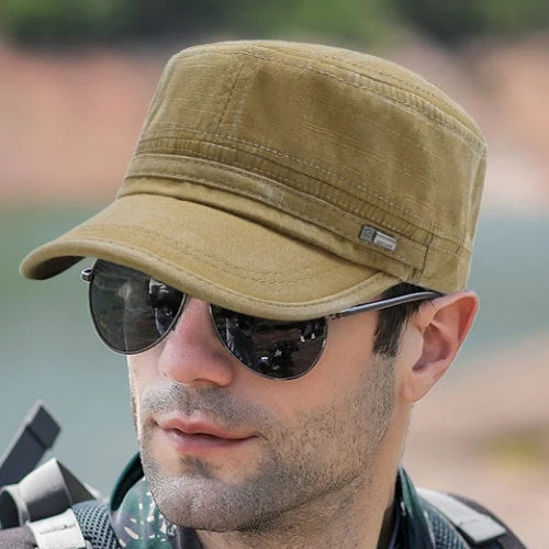 Casquette militaire en coton | Casquette pour homme