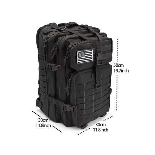 Sac de Randonnée 50L | Résistant - Ergonomique