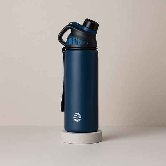 Gourde isotherme en acier 1L | Couvercle magnétique