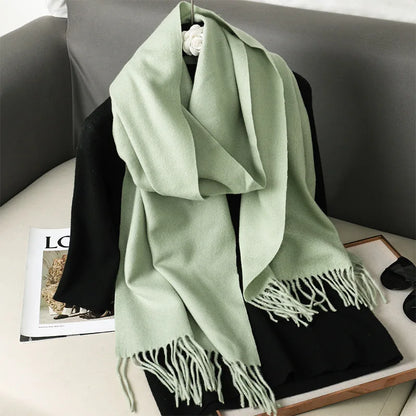 Écharpe d'hiver épaisse pour femmes | Automne et hiver