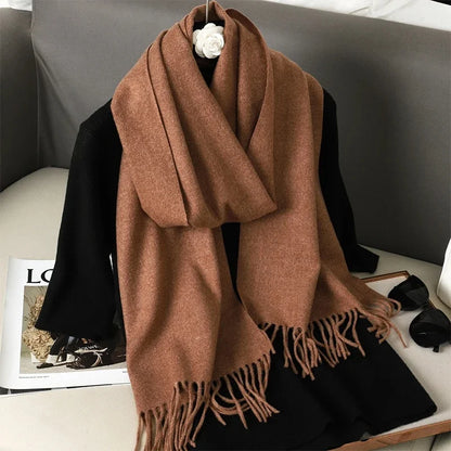 Écharpe d'hiver épaisse pour femmes | Automne et hiver