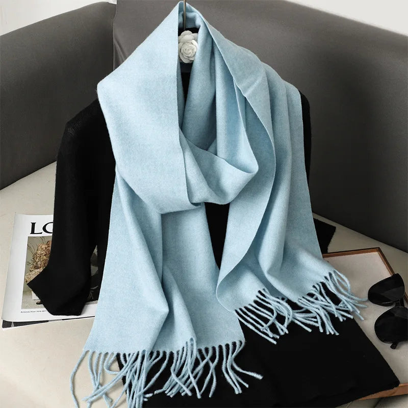 Écharpe d'hiver épaisse pour femmes | Automne et hiver