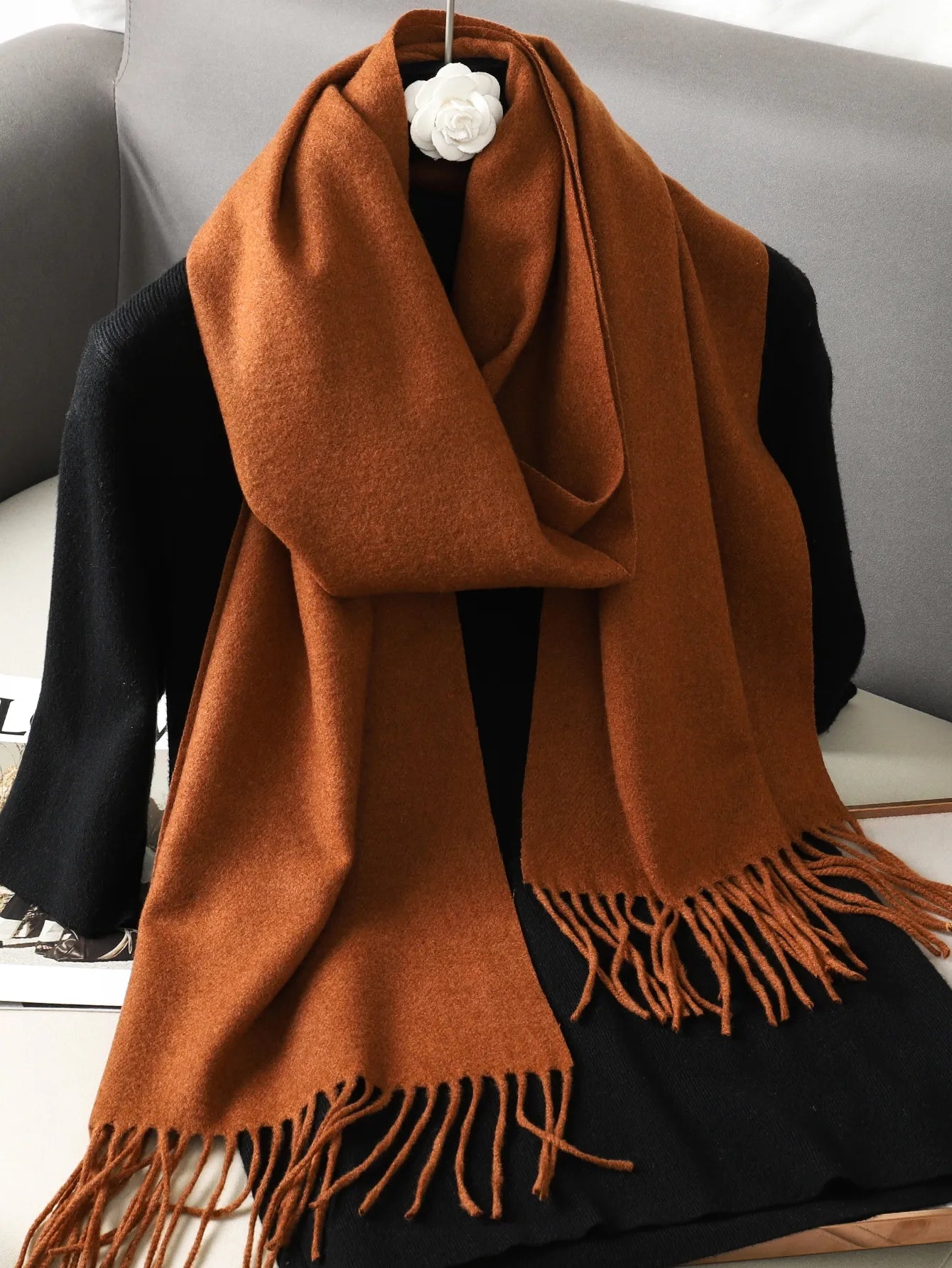 Écharpe d'hiver épaisse pour femmes | Automne et hiver