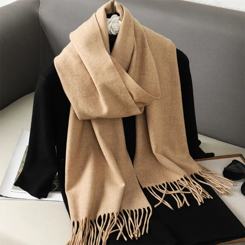 Écharpe d'hiver épaisse pour femmes | Automne et hiver